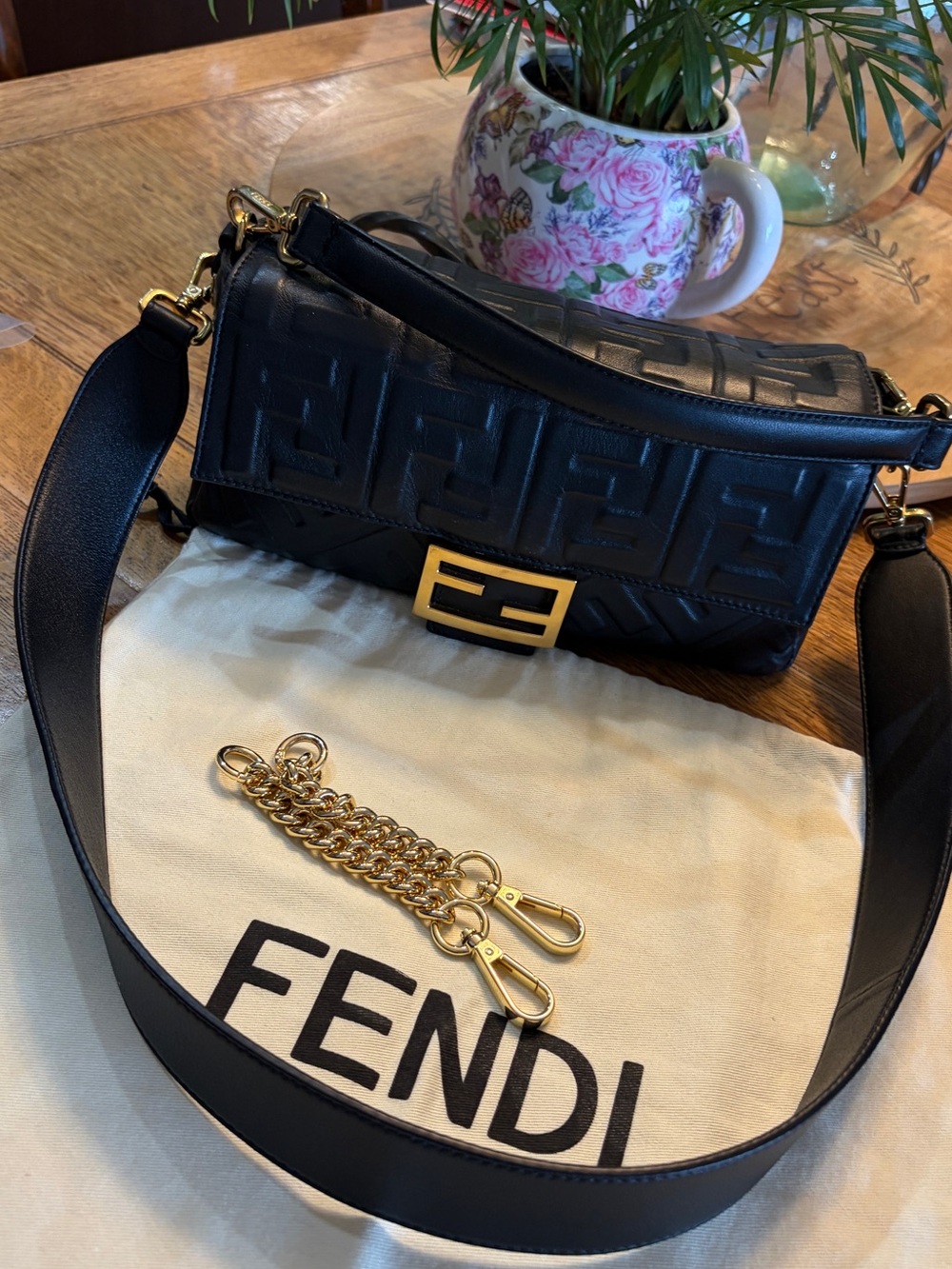 Fendi Baguette with Authenticity Certificates